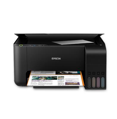 爱普生EPSONL3118/L3116/L3117/L3119墨仓式多功能彩色照片打印机家用A4小型作业错题复印扫描一体机