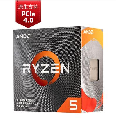 AMD 锐龙5 3500X 处理器 (R5) 6核6线程3.6GHz65W AM4接口盒装CPU
